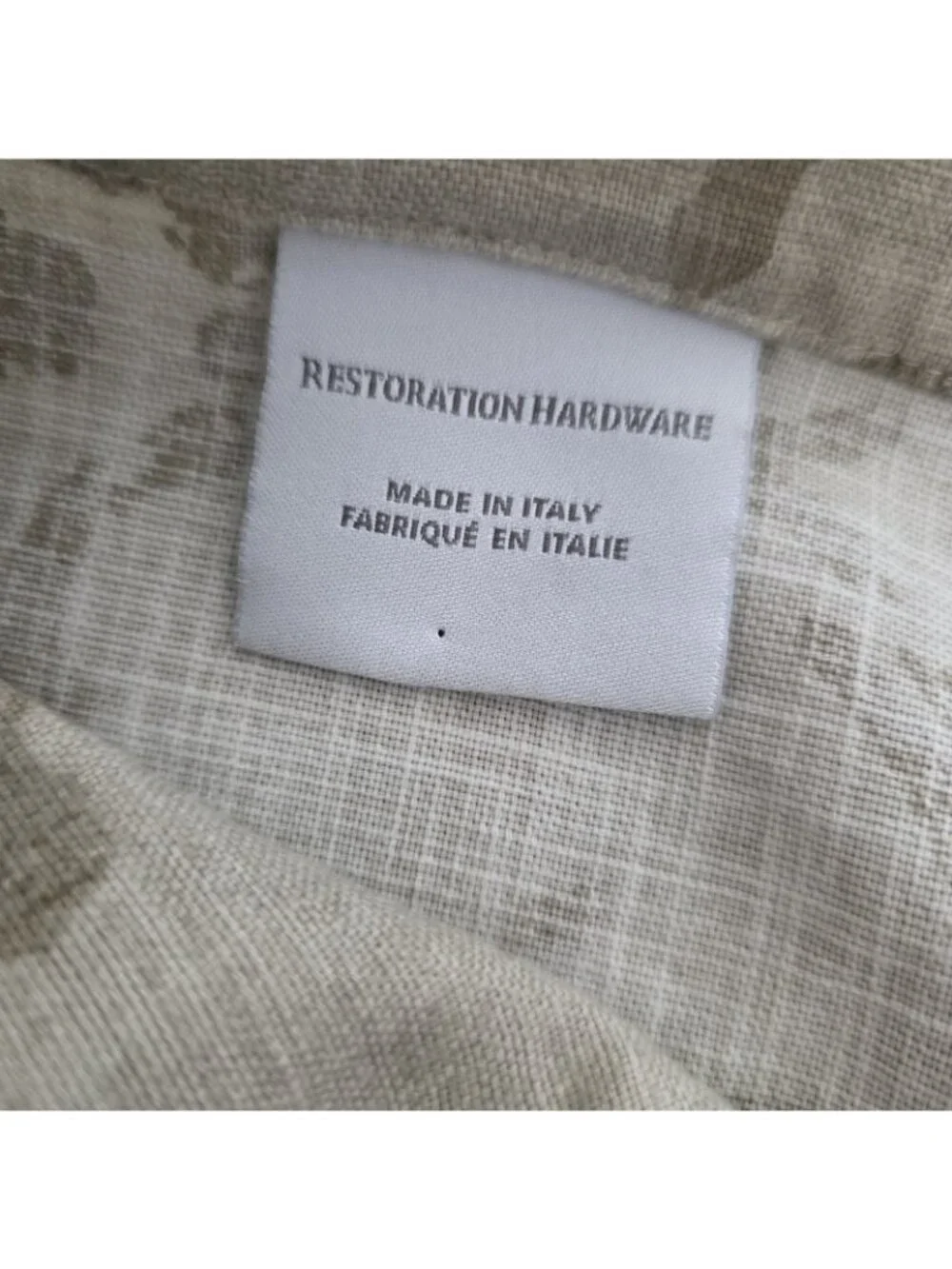 RH Restoration Hardware Italian Vintage Trellis Standard Pillow Sham Set of 2